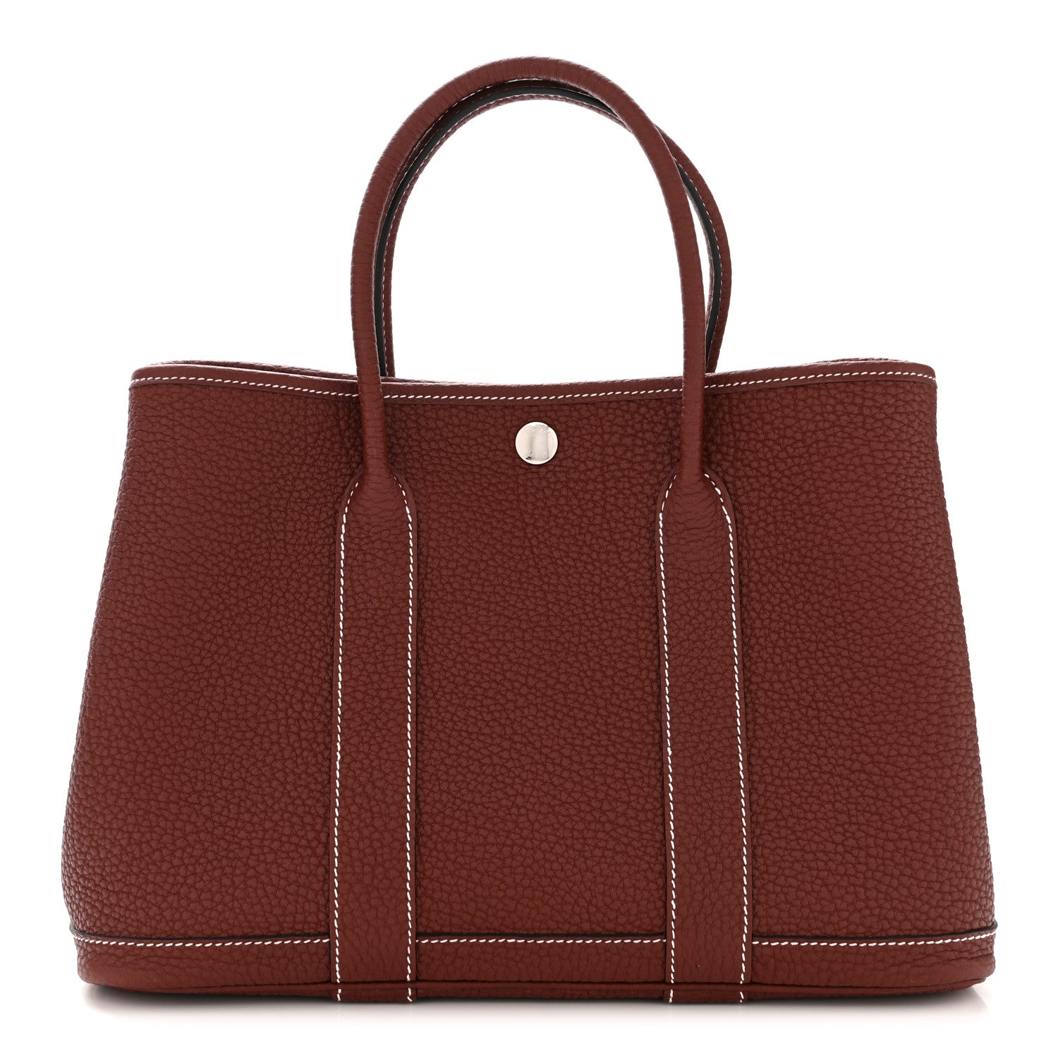 Hermes Negonda Garden Party Tote 30 TPM Rouge H 1 of 11