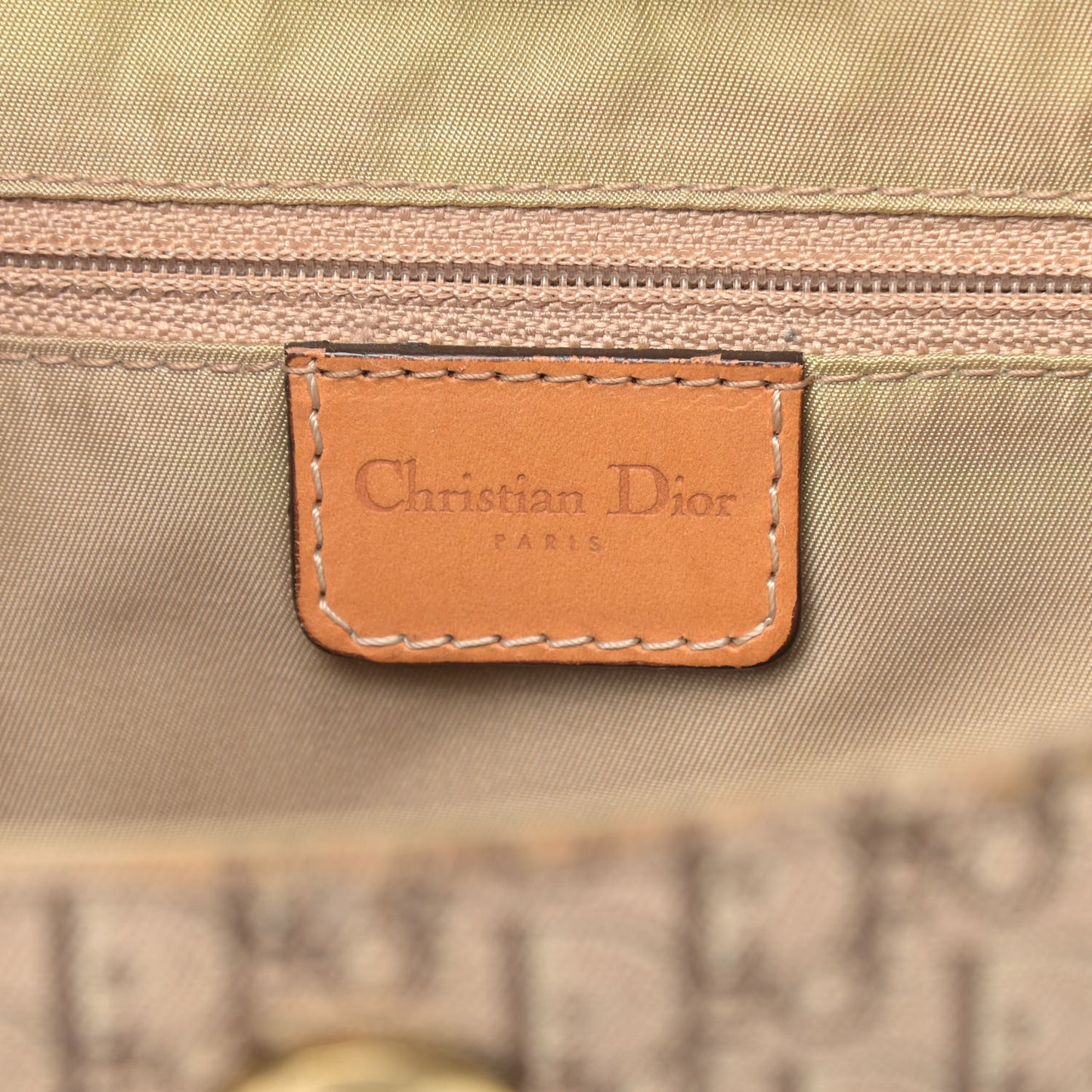 Monogram Street Chic Shoulder Bag Beige