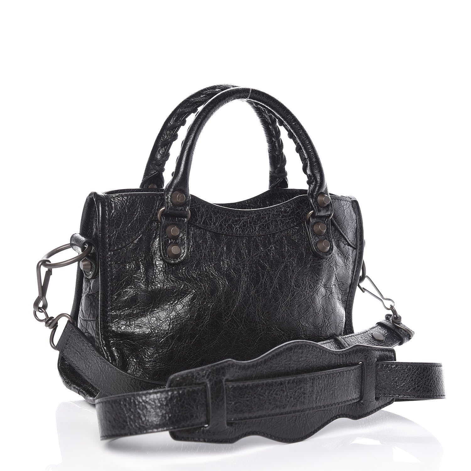 Balenciaga Agneau Classic Hardware Mini City Black 3 of 9