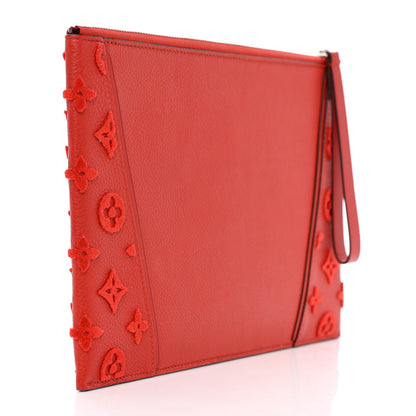 Louis Vuitton Monogram Veau Cachemire W Pochette Paprika 3 of 6