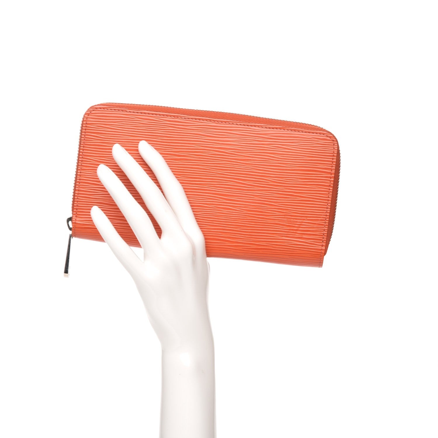 Louis Vuitton Epi Zippy Compact Wallet Piment 2 of 8