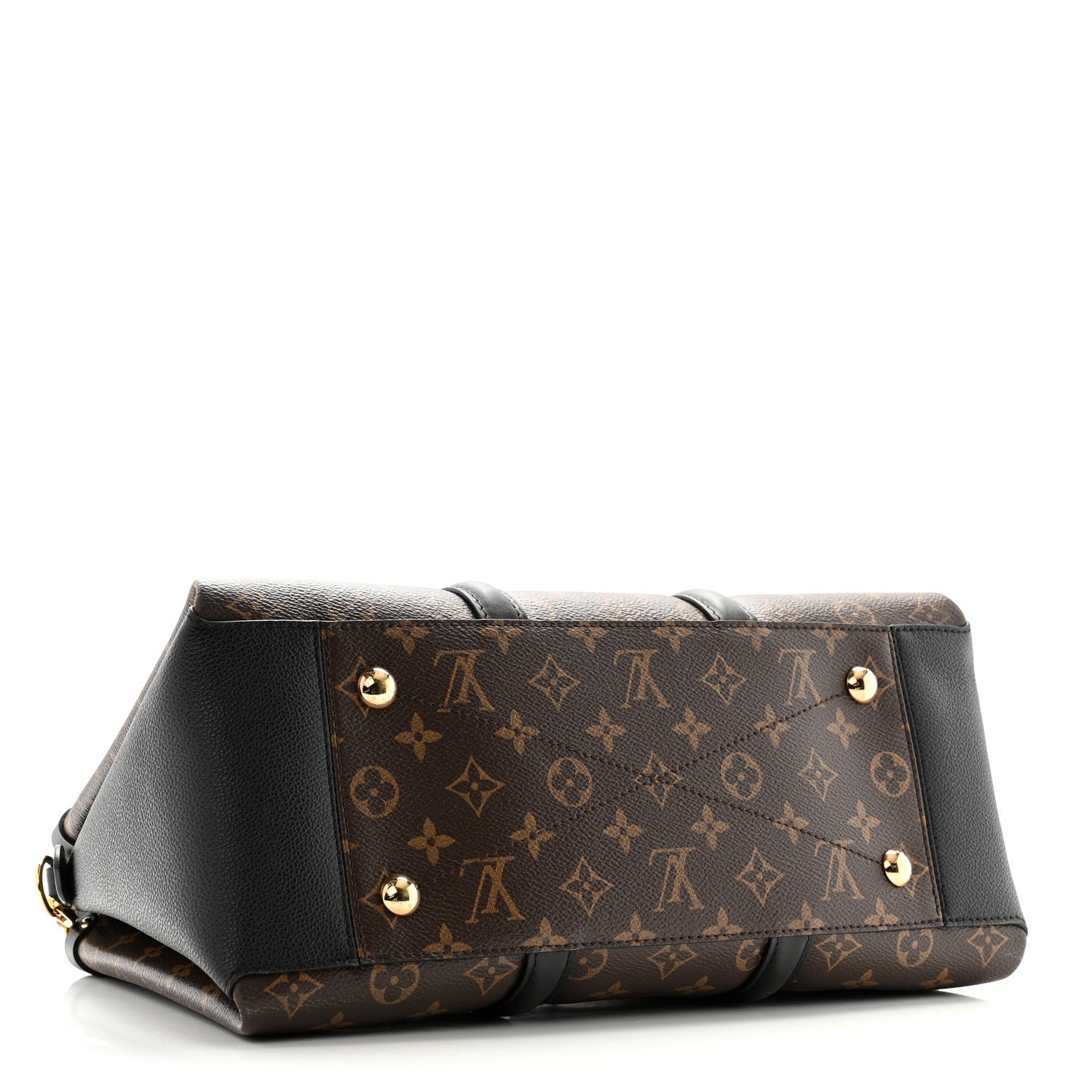 Louis Vuitton Monogram Soufflot MM Black 4 of 13