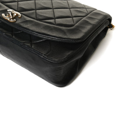 Chanel Lambskin Quilted Small Single Flap Black 17 of 21