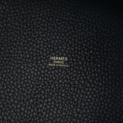 Hermes Taurillon Clemence Picotin Lock 18 PM Black 6 of 9