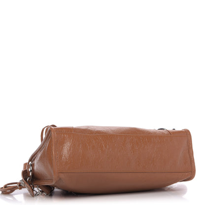 Balenciaga Agneau Classic Silver Hardware S City Camel 4 of 9
