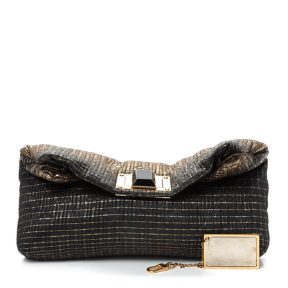 Louis Vuitton Jacquard Quilted Monogram Altair Clutch Bronze 1 of 7