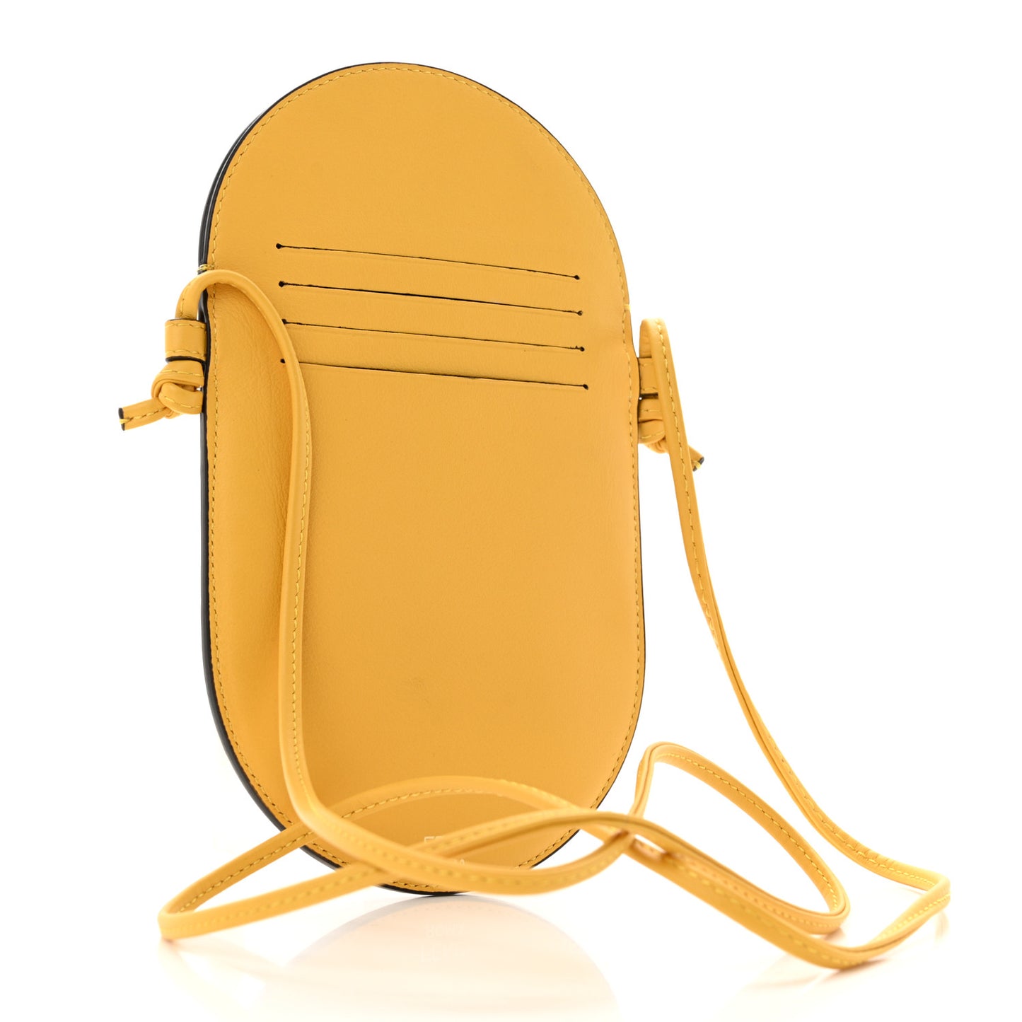 Vitello Grace Camoscio O'Lock 12 Pro Phone Pouch Mimosa