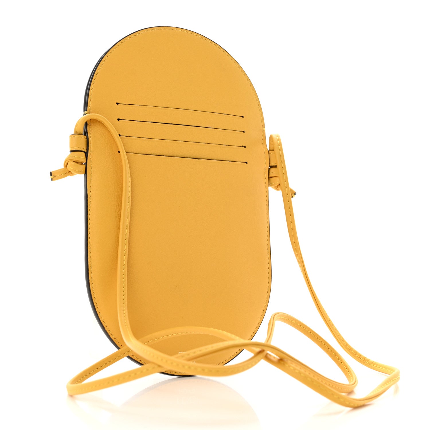 Fendi Vitello Grace Camoscio O'Lock 12 Pro Phone Pouch Mimosa 2 of 13
