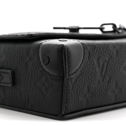 Louis Vuitton Taurillon Monogram Steamer Wearable Wallet Black 8 of 9