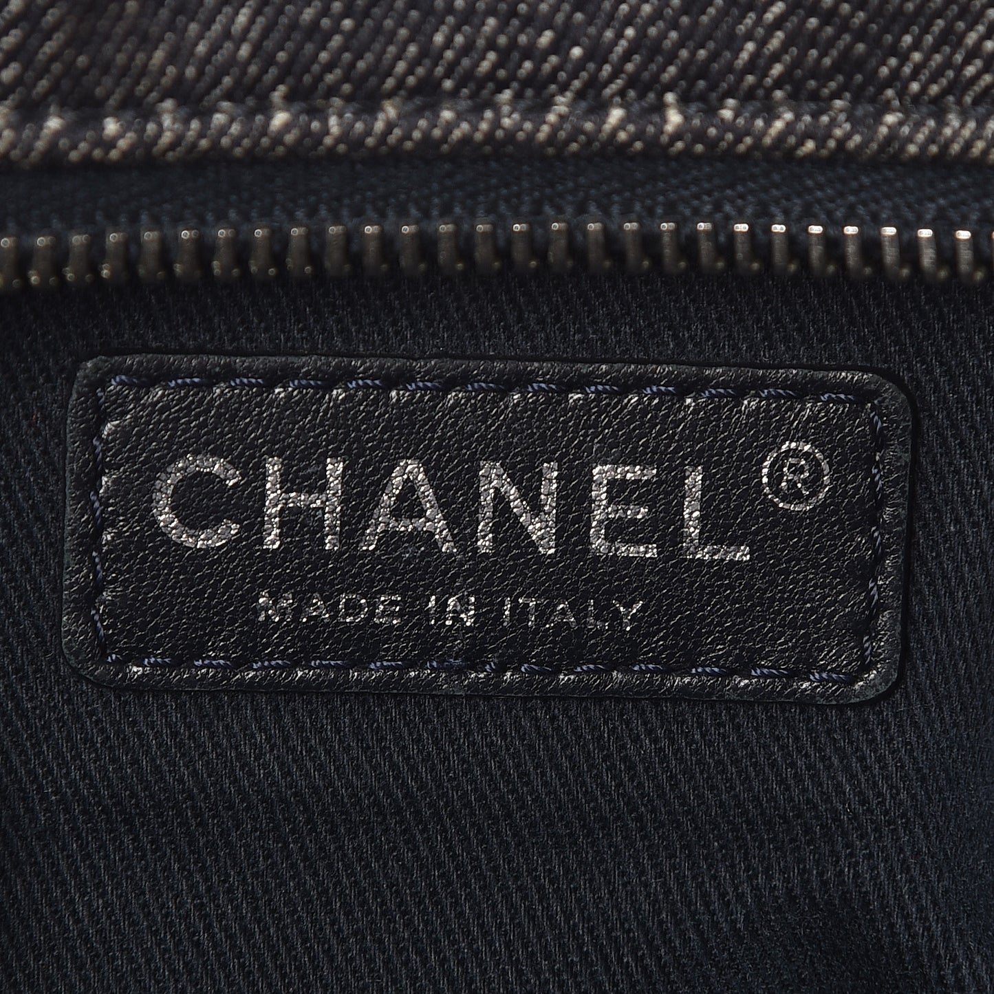 Denim Deauville Bowling Bag Dark Blue