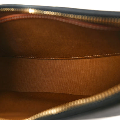 Celine Triomphe Canvas Calfskin Ava Shoulder Bag Tan 5 of 9