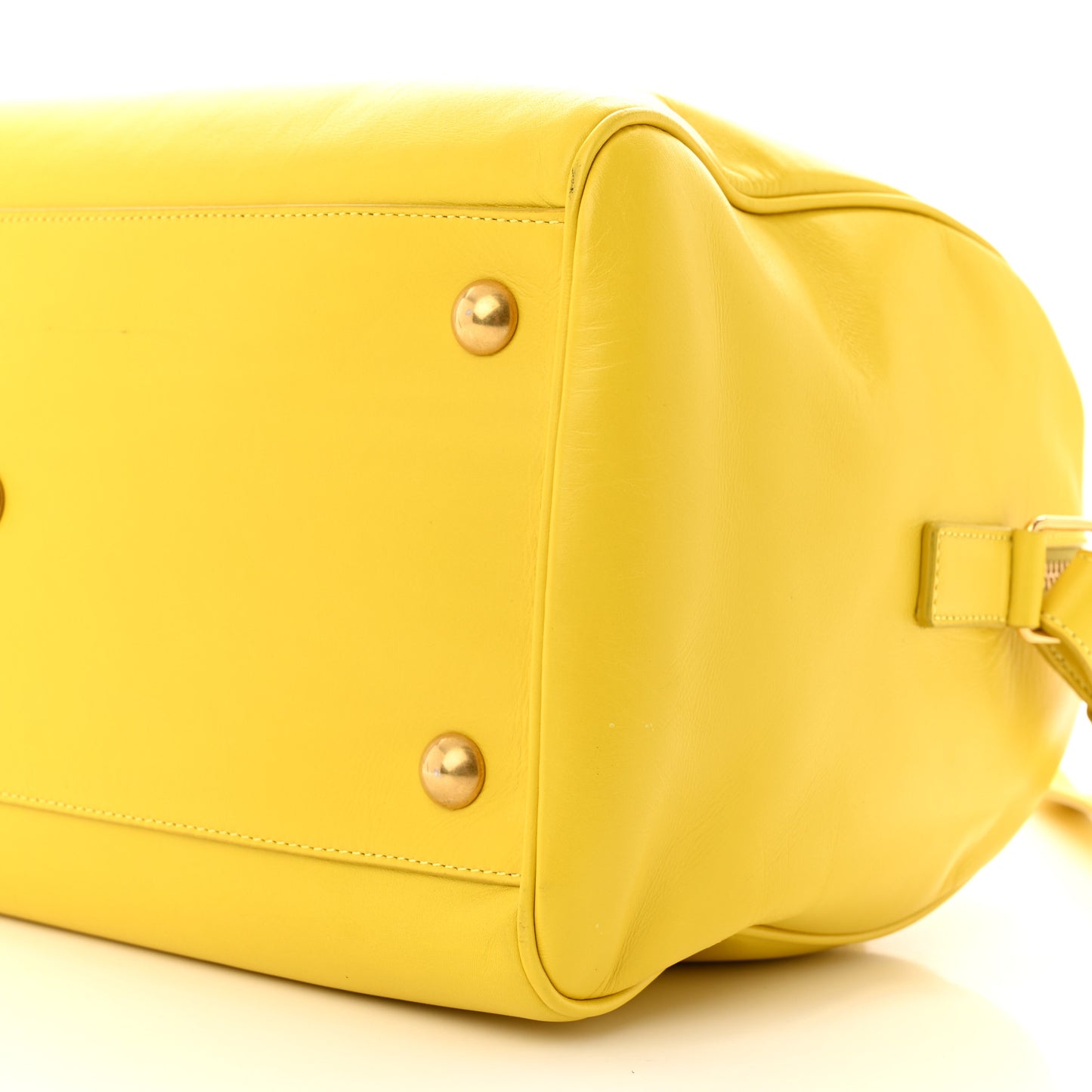 Calfskin Classic Duffle 6 Yellow