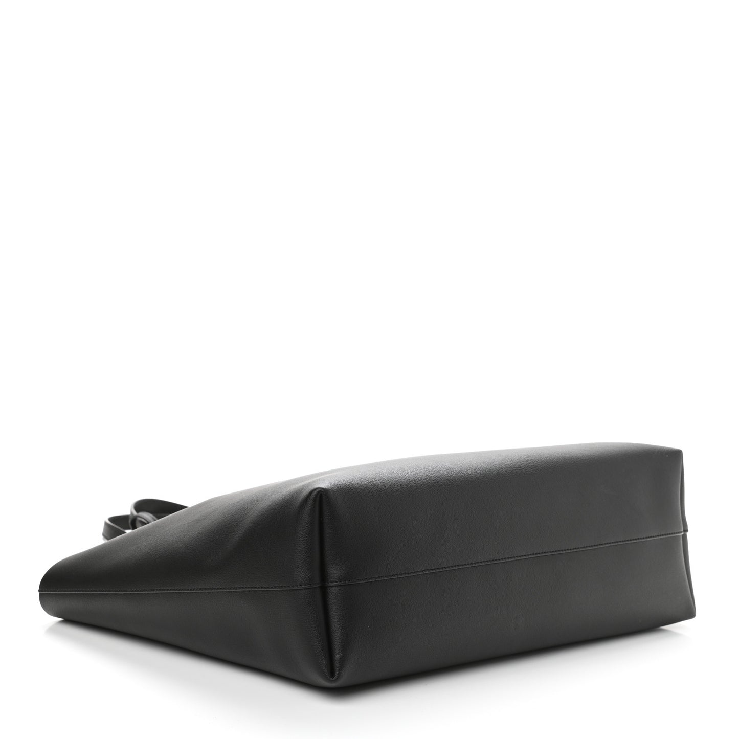 Calfskin Large Shopping Tote Black