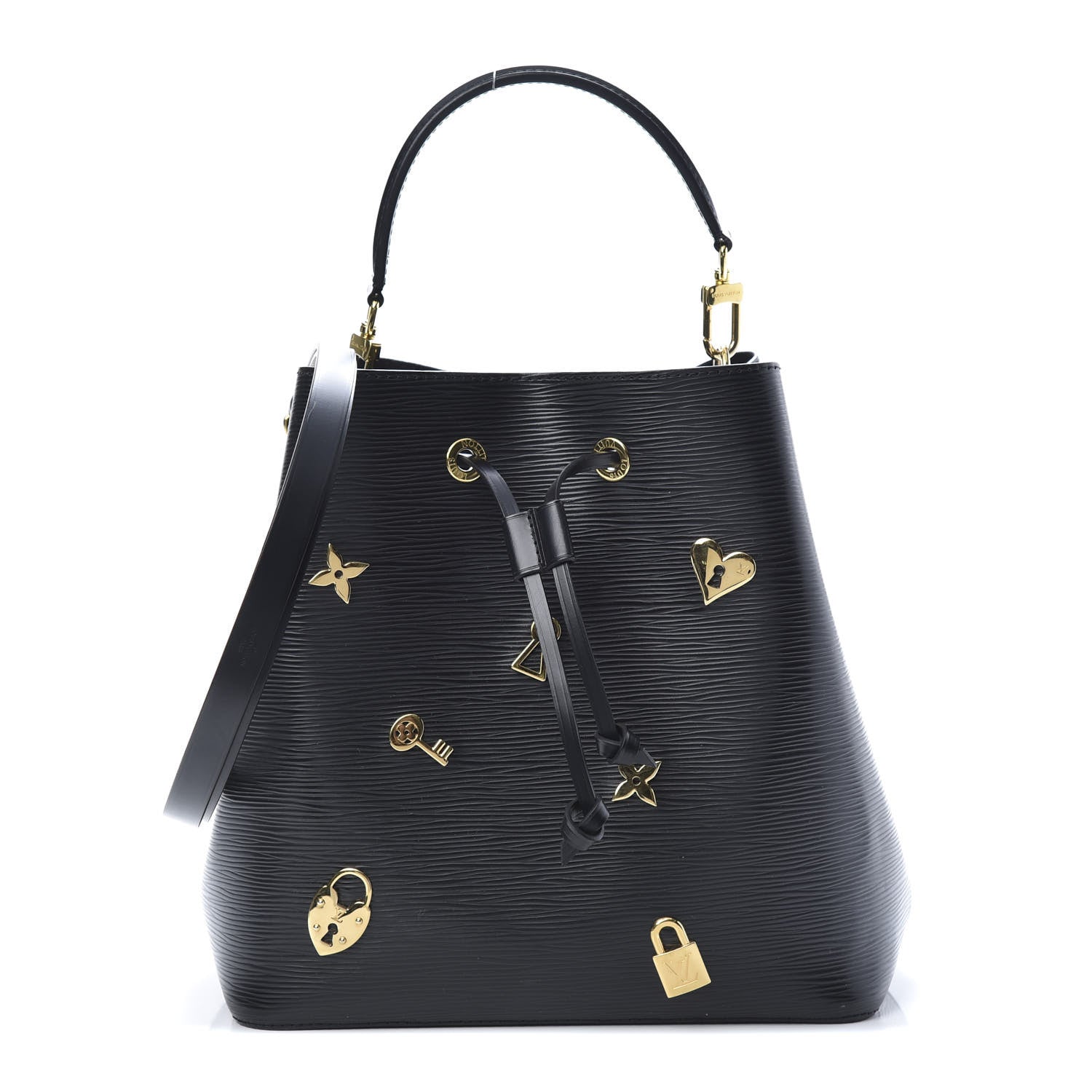Louis Vuitton Epi Love Lock NeoNoe Black 1 of 11