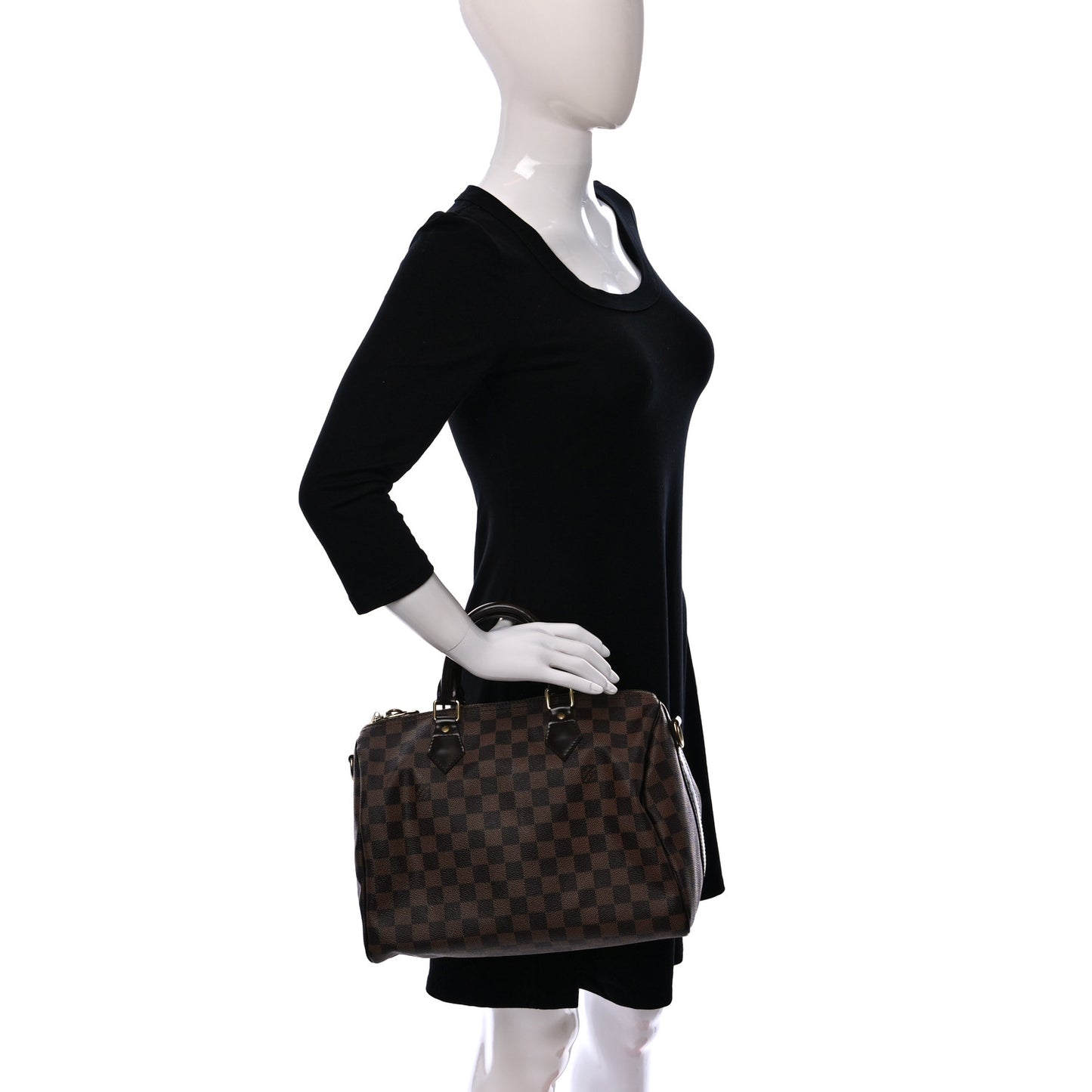 Damier Ebene Speedy Bandouliere 30