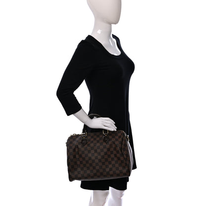 Louis Vuitton Damier Ebene Speedy Bandouliere 30 2 of 9