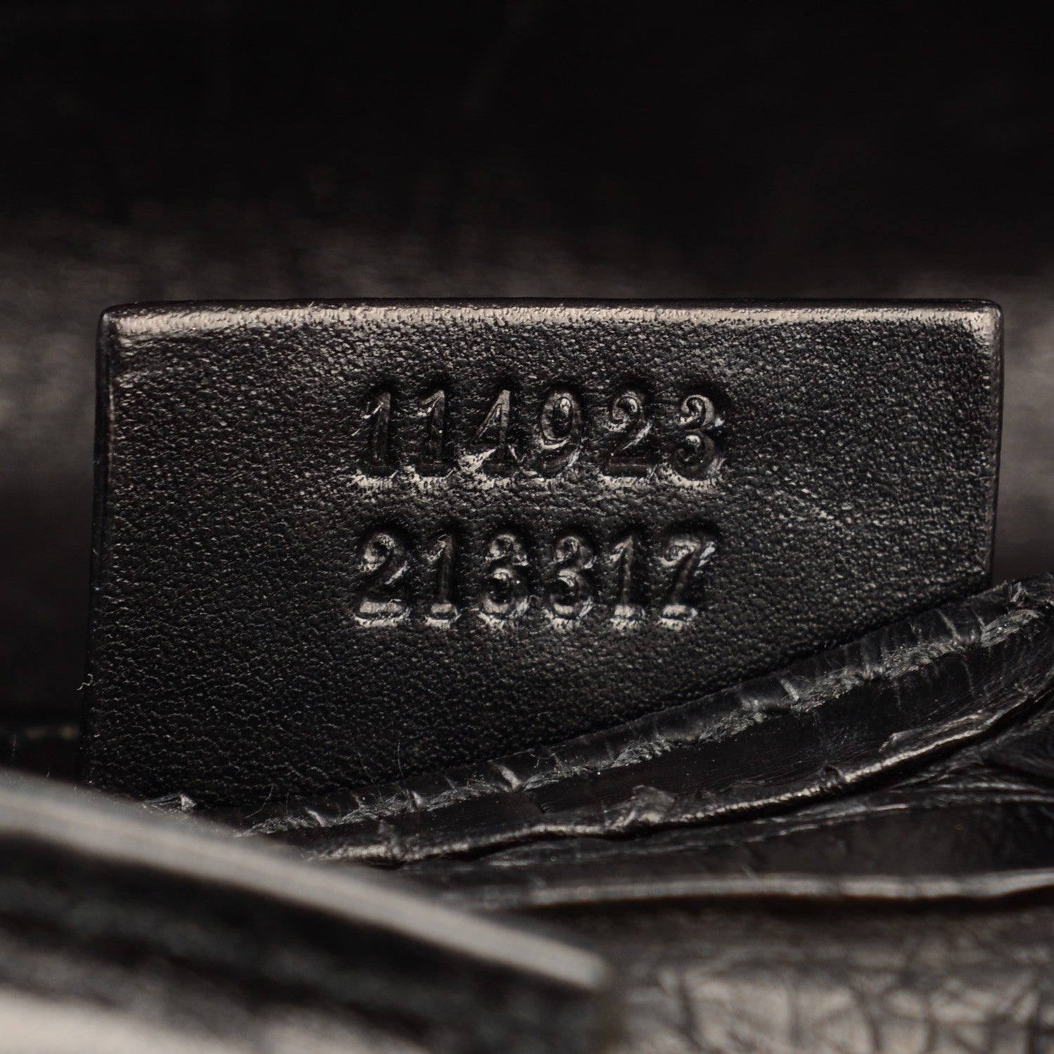 Gucci Python Horsebit Chain Clutch Black 7 of 7