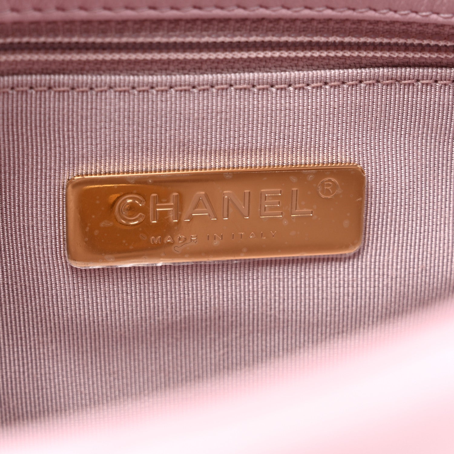 Chanel Lambskin Quilted Medium Chanel 19 Flap Light Pink 6 of 9