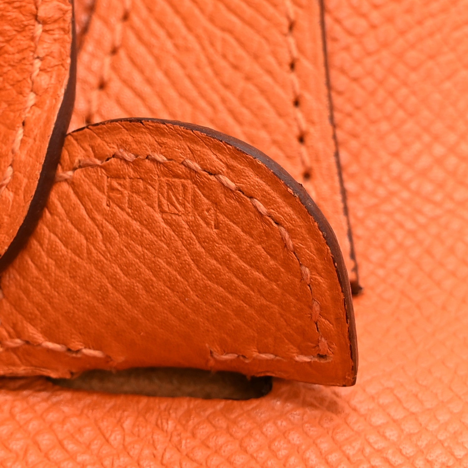 Hermes Epsom Evelyne III PM Orange 7 of 10