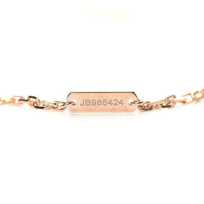 Van Cleef & Arpels 18K Rose Gold Gray Mother of Pearl Magic Alhambra Long Necklace 5 of 6