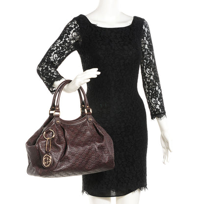 Gucci Guccissima Medium Sukey Tote Chocolate 2 of 7