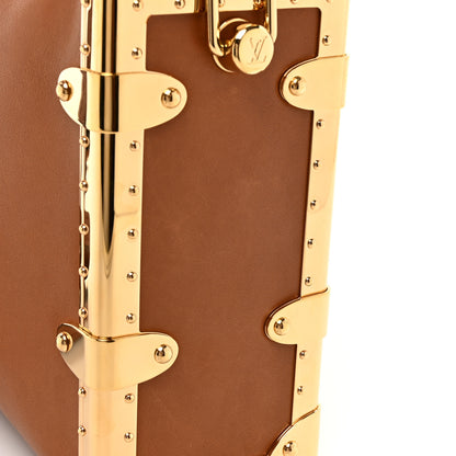 Louis Vuitton Calfskin Side Trunk MM Tan MM Tan 10 of 12