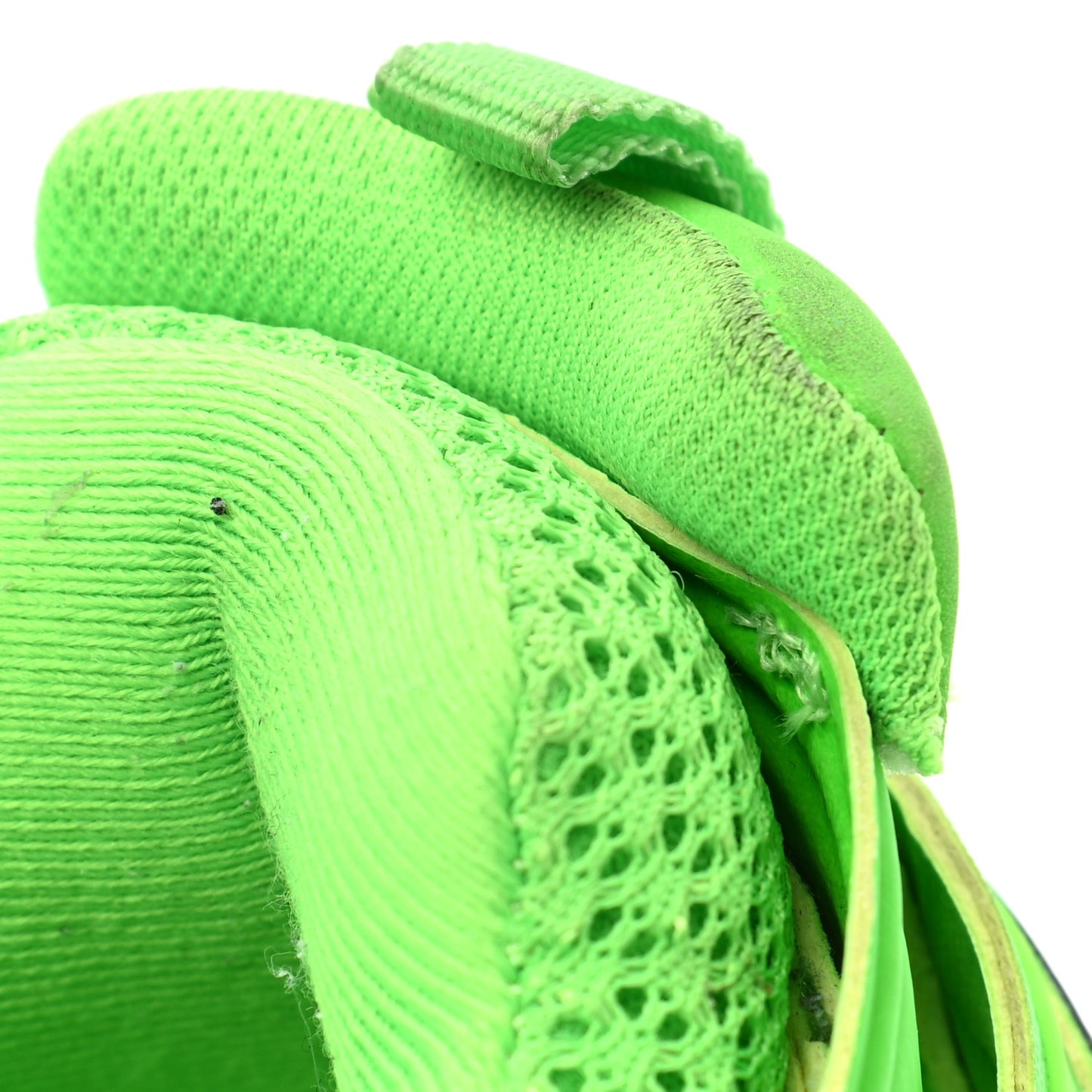 Mesh Nylon Mens Track Sneakers 40 Monocolor Fluo Green