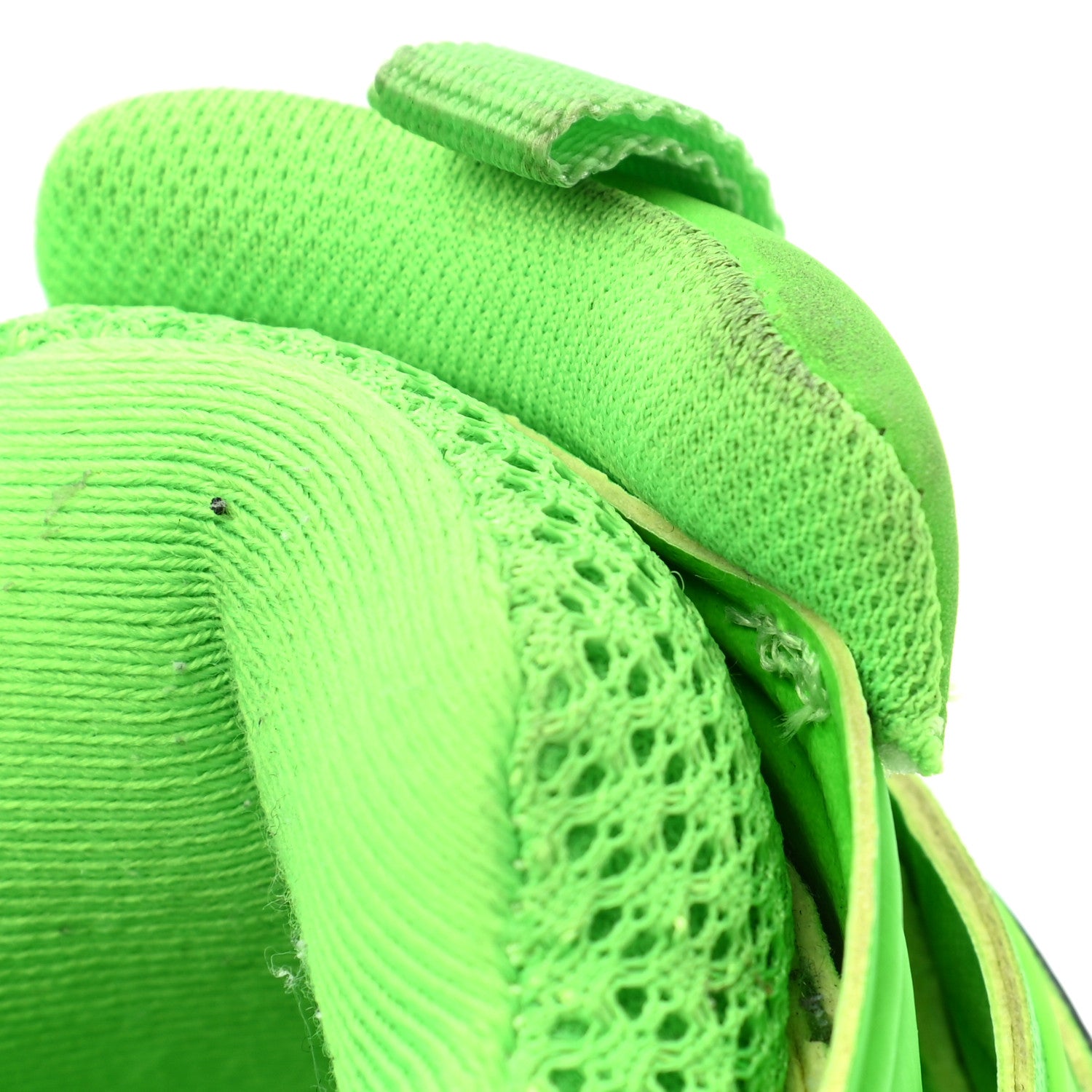 Balenciaga Mesh Nylon Mens Track Sneakers 40 Monocolor Fluo Green 9 of 9