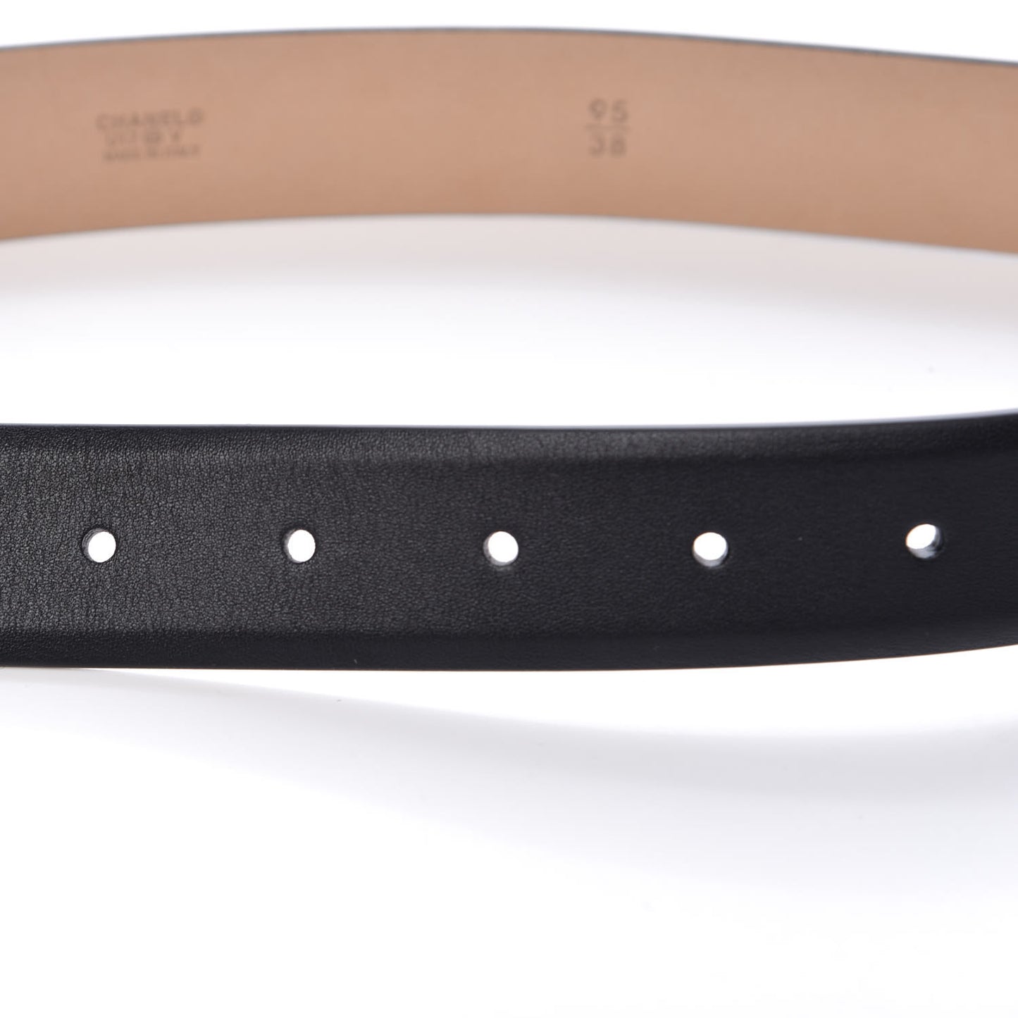 Calfskin Belt 95 38 Black