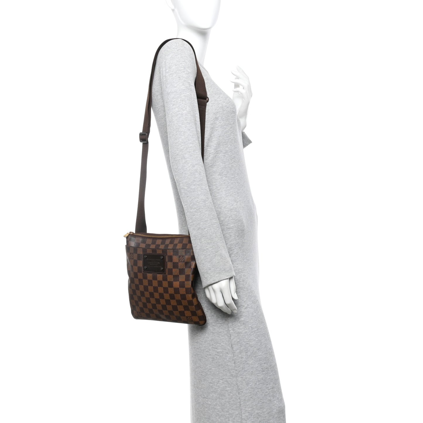 Damier Ebene Brooklyn Flat Pochette