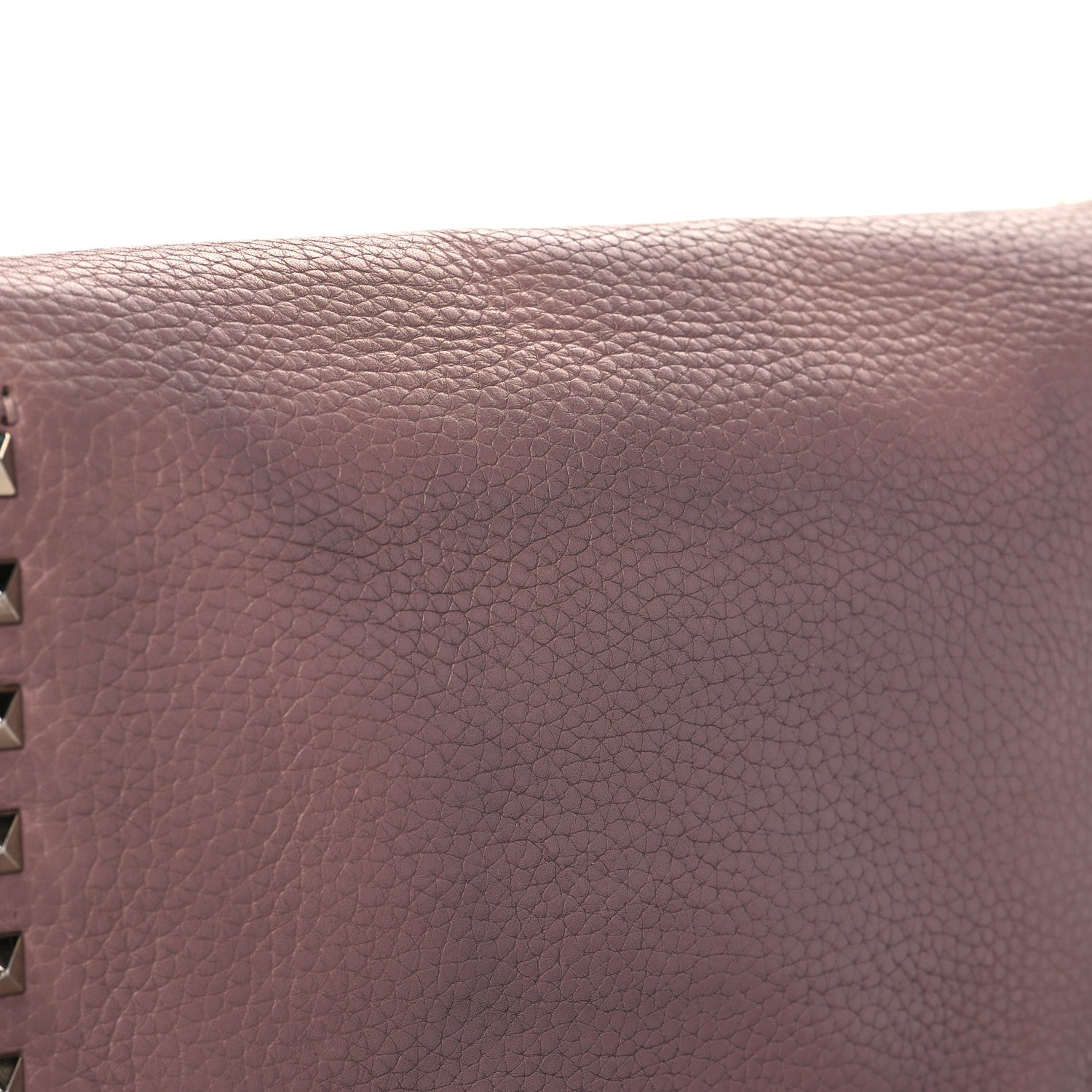 Valentino Garavani Pebbled Calfskin Medium Rockstud Flip Lock Crossbody Bag Lipstick 12 of 12