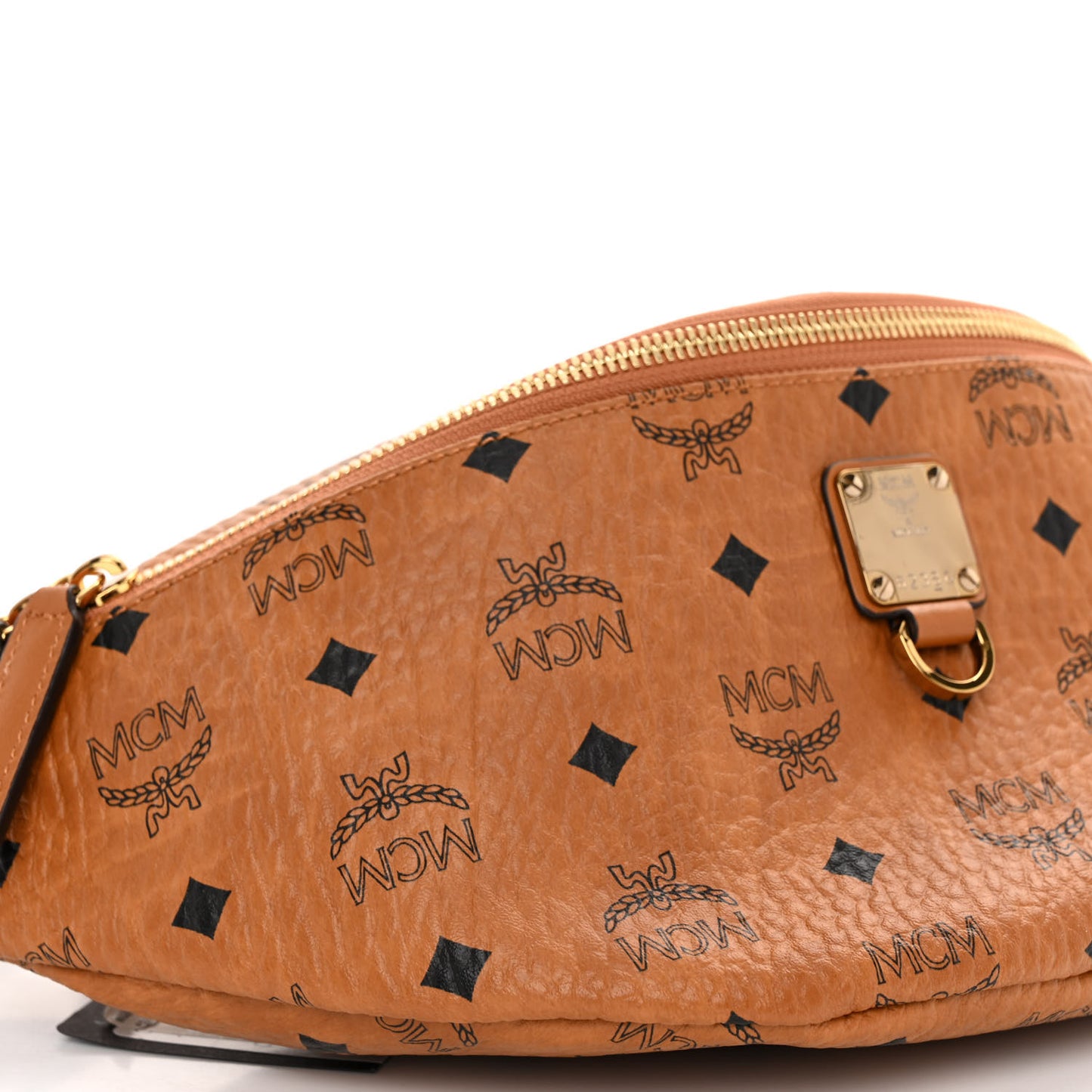 Visetos Medium Fusten Belt Bag Cognac