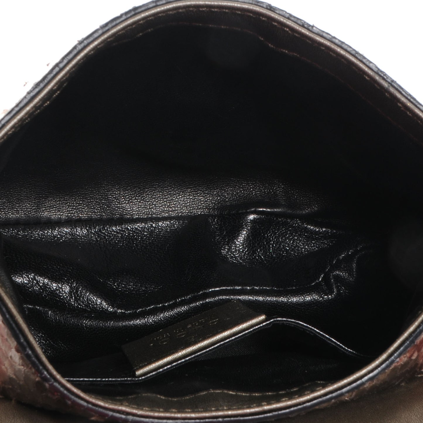 Python Small 1973 Chain Shoulder Bag Gunmetal