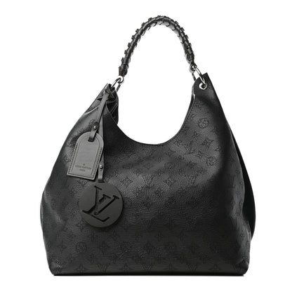 Louis Vuitton Mahina Carmel Hobo Black 1 of 9