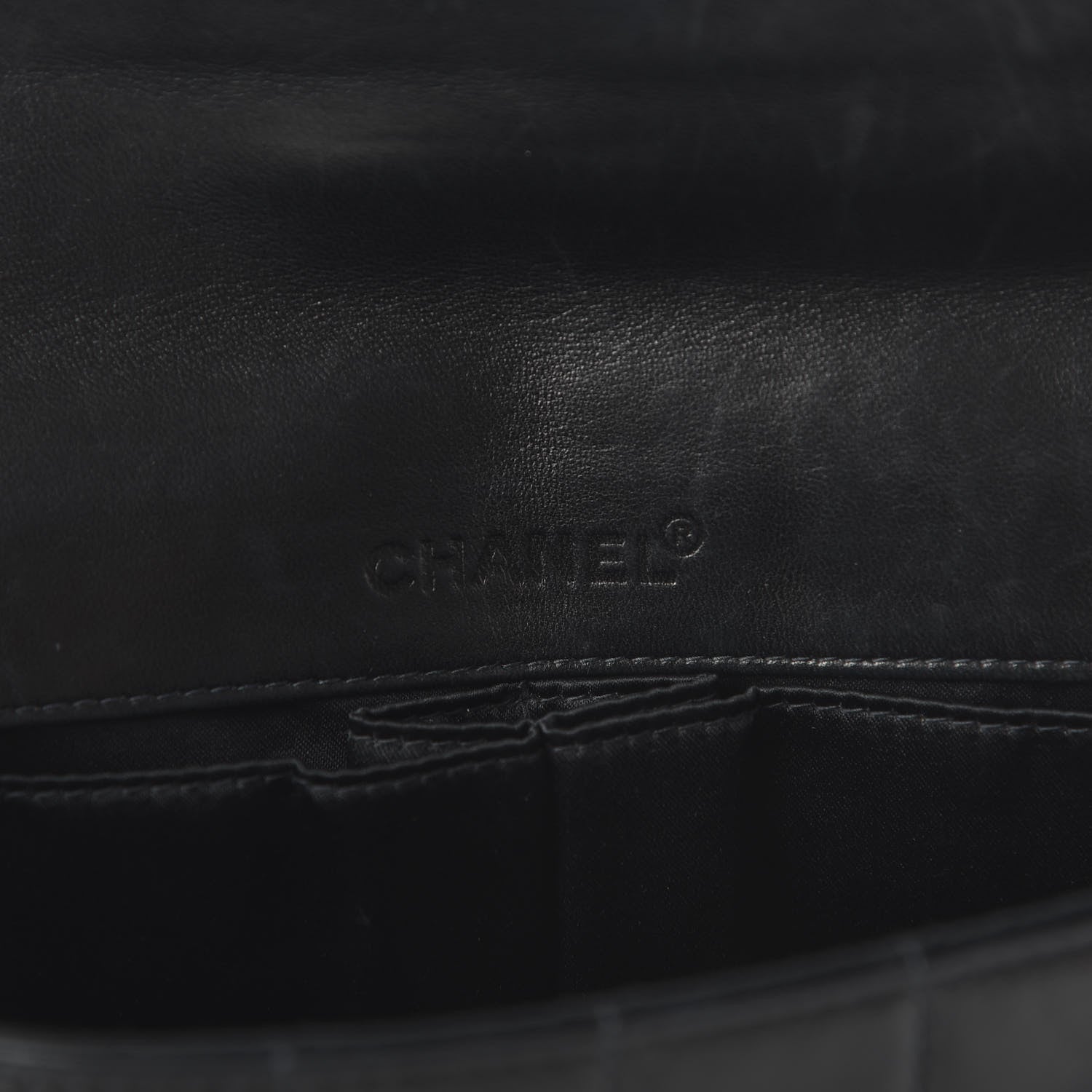 Chanel Lambskin East West Chocolate Bar Flap Black 6 of 10