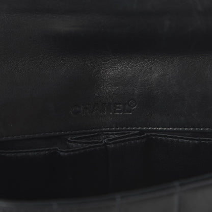 Chanel Lambskin East West Chocolate Bar Flap Black 6 of 10