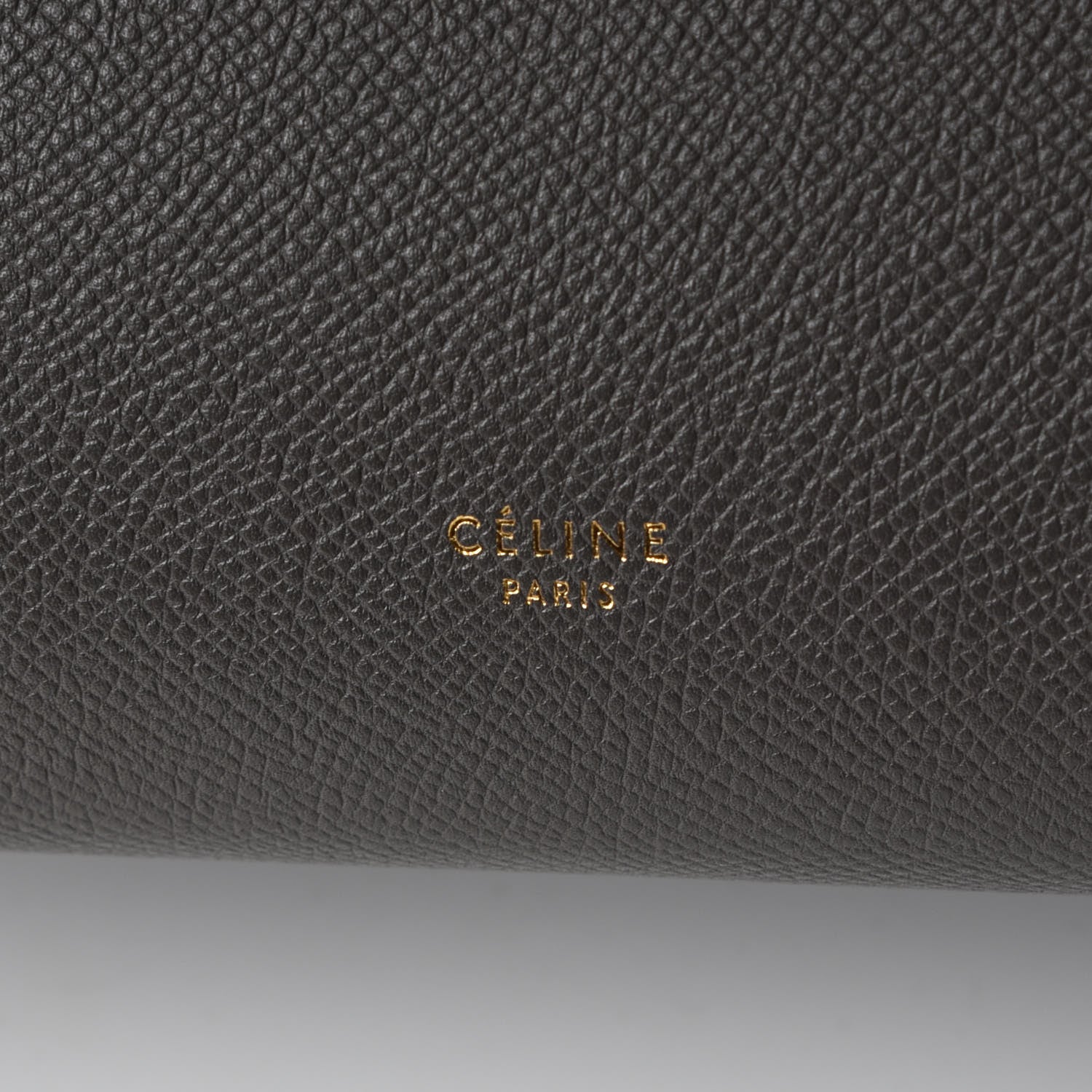 Celine Baby Grained Calfskin Micro Belt Bag Grey 7 of 14