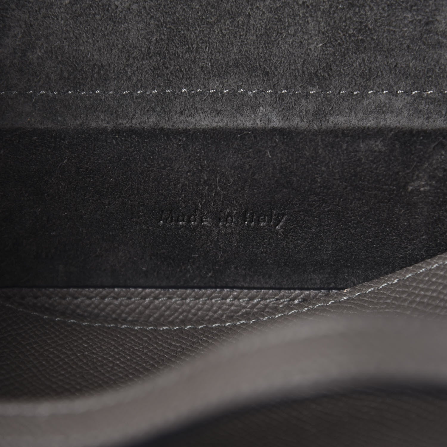 Celine Baby Grained Calfskin Micro Belt Bag Grey 11 of 13