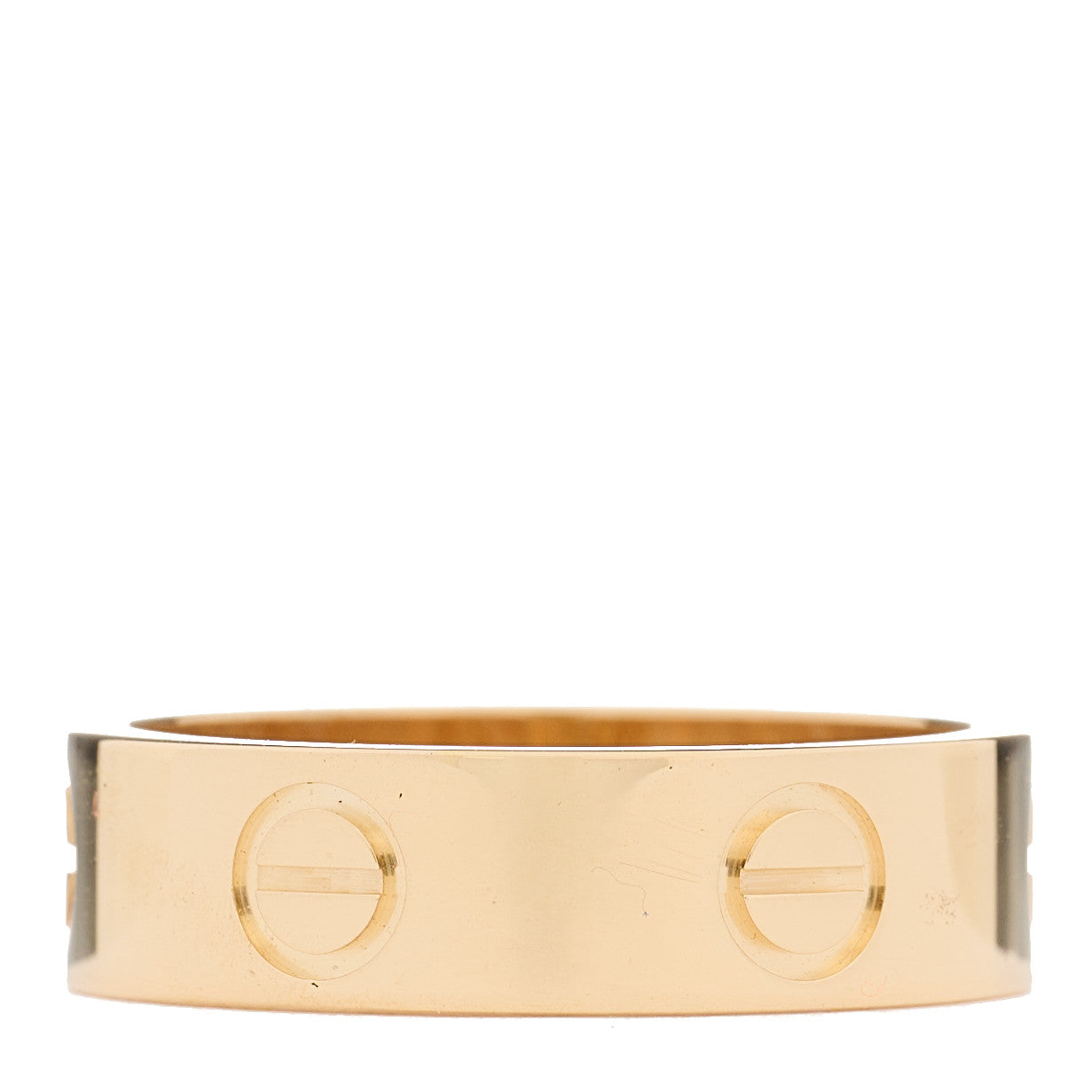 Cartier 18K Yellow Gold 5.5mm LOVE Ring 55 7.25 3 of 5