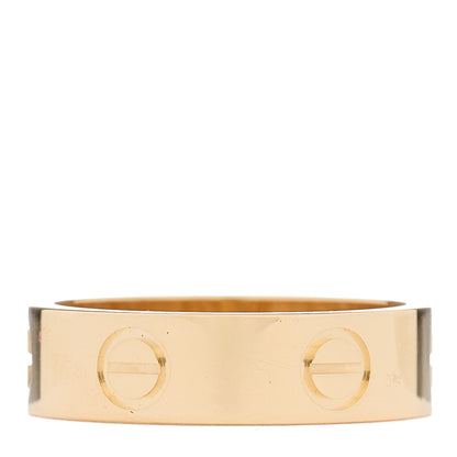 Cartier 18K Yellow Gold 5.5mm LOVE Ring 55 7.25 3 of 5