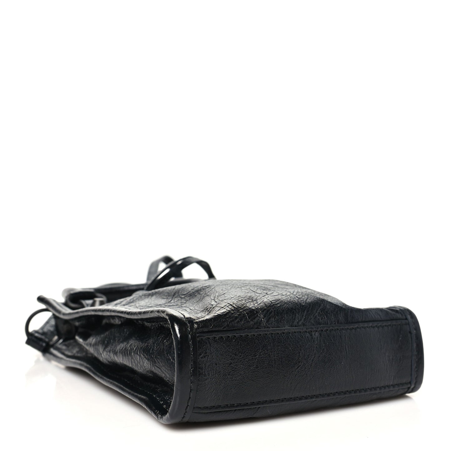 Agneau Arena Classic Hardware Le City Phone Holder Tote Black