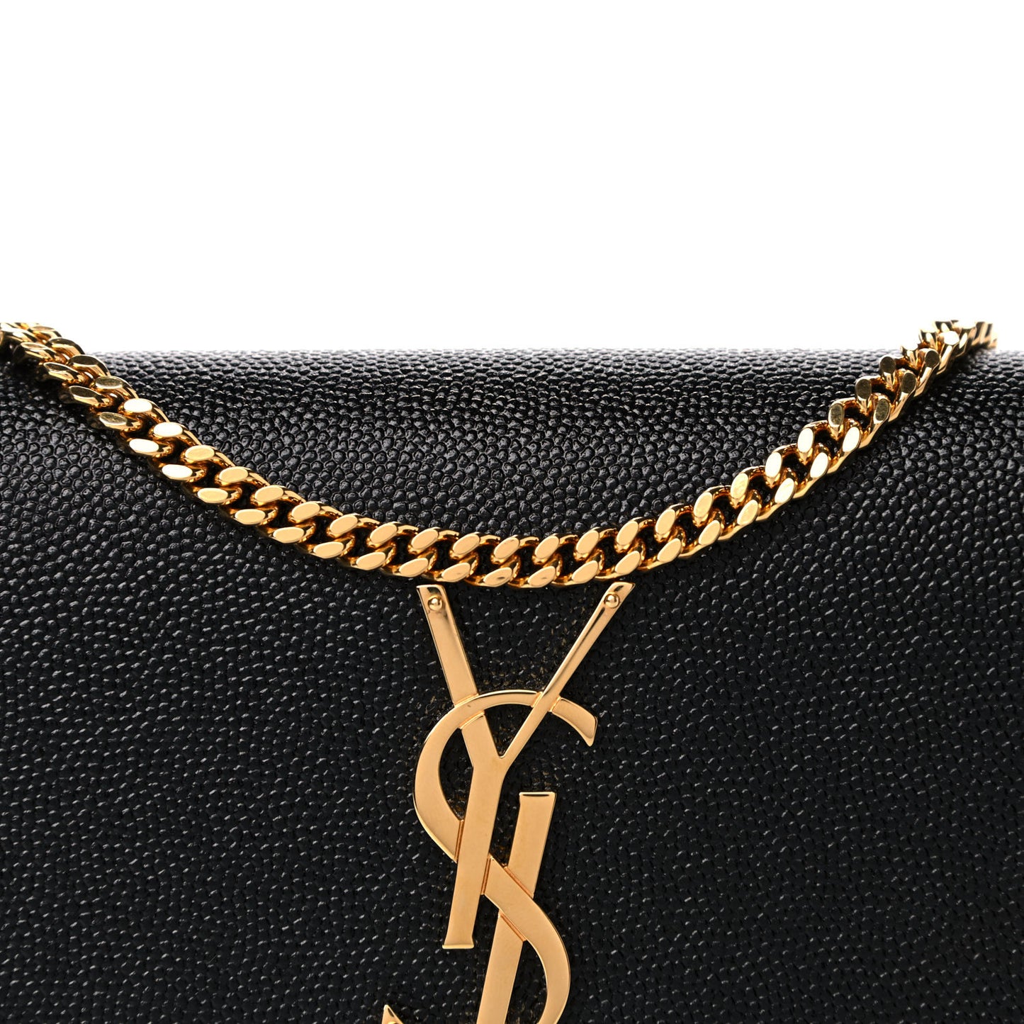 Grain De Poudre Uptown Chain Wallet Black