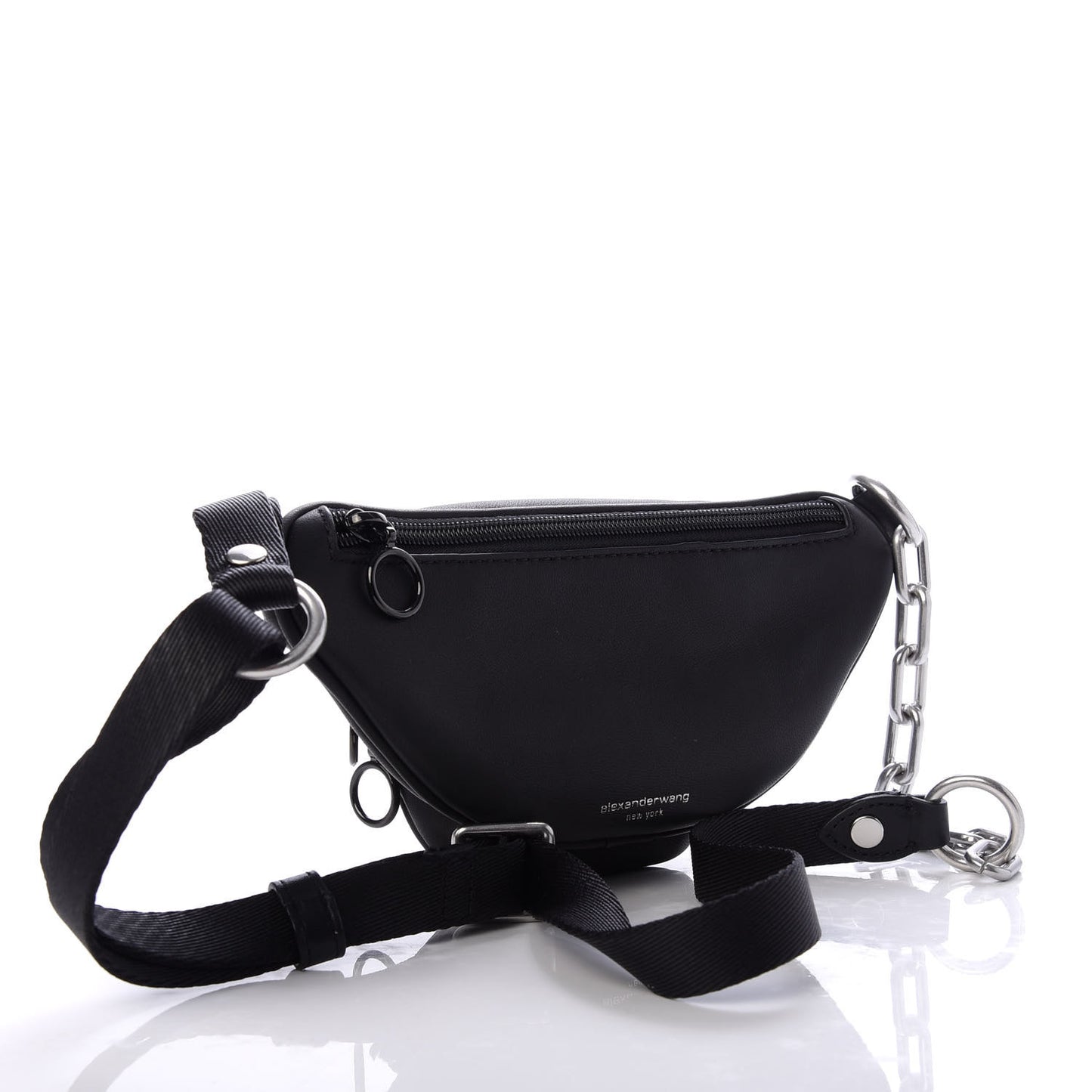Lambskin Attica Mini Belt Bag Black