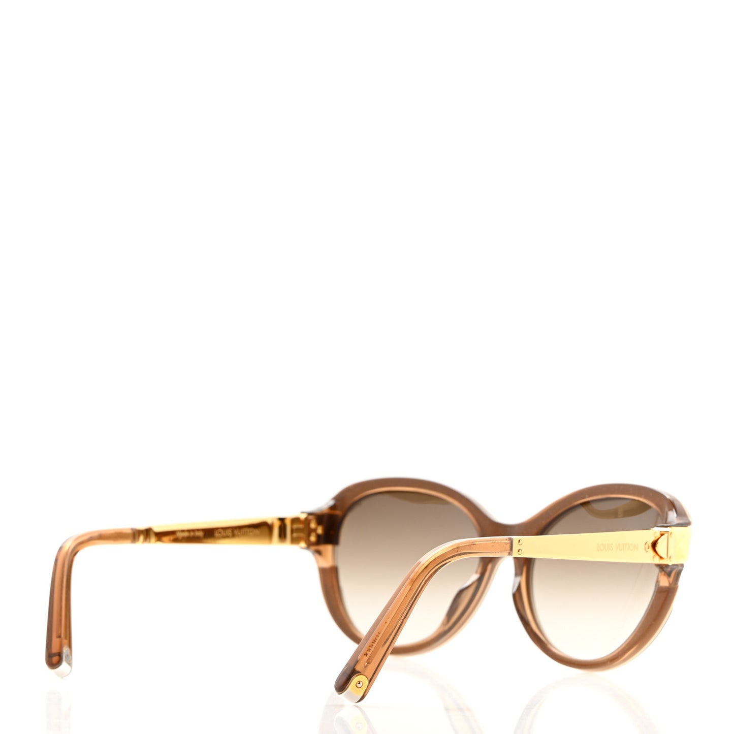 Petit Soupcon Cat Eye Sunglasses Z0487W Brown