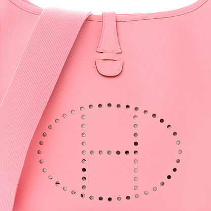 Hermes Epsom Evelyne III PM Rose Confetti 7 of 9