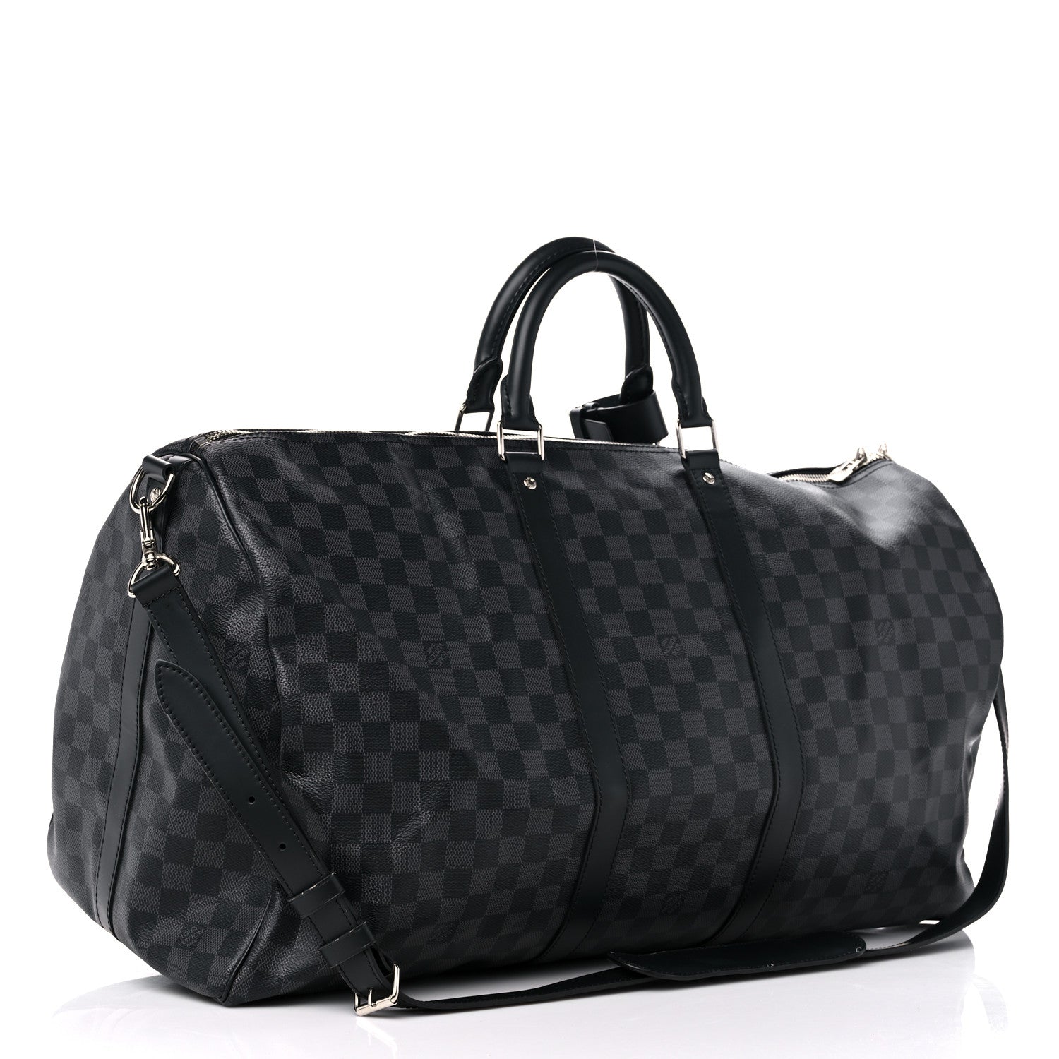 Louis Vuitton Damier Graphite Keepall Bandouliere 55 2 of 15