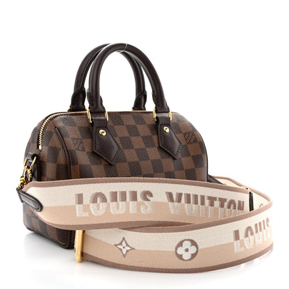 Louis Vuitton Damier Ebene Speedy Bandouliere 20 3 of 10