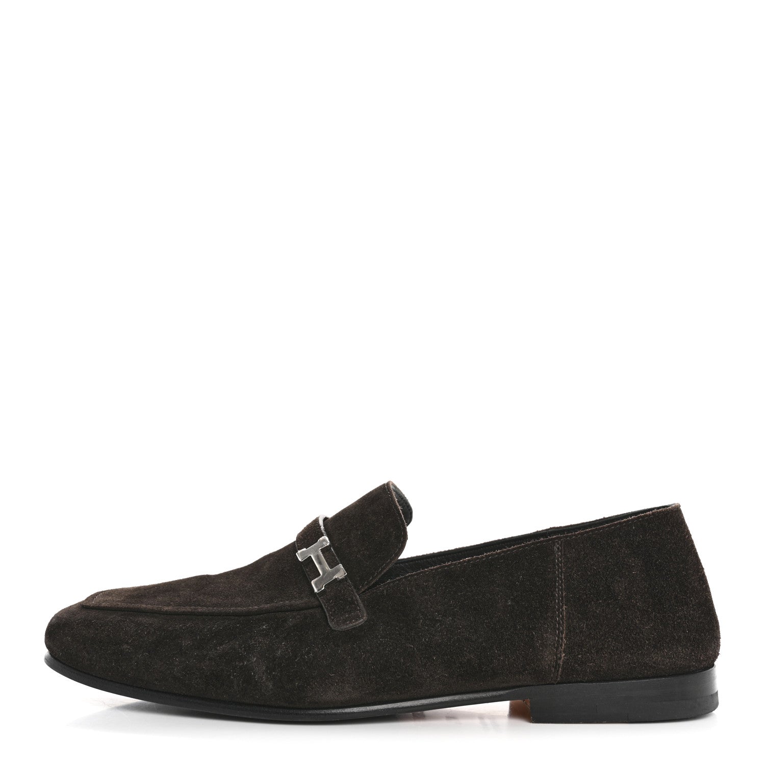 Hermes Suede Mens Giovanni Loafer 41.5 Ebene 1 of 11