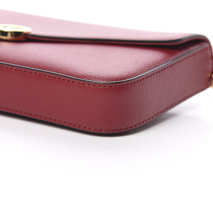 Fendi Vitello Cruise F is Fendi Envelope Wallet on Chain with Pouches Fragola 12 of 12