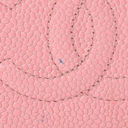 Chanel Caviar Timeless CC French Wallet Pink 16 of 16